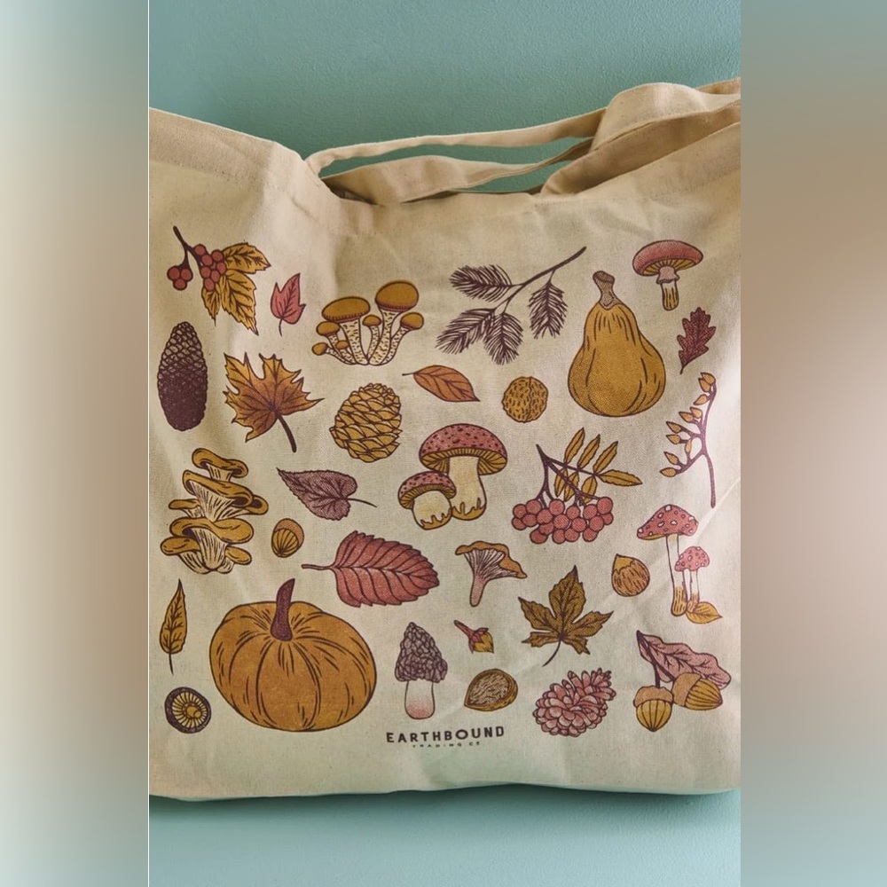 Earthbound EBX Fall Foraging Tote Bag, NWT ππβπ« - Picture 3 of 3
